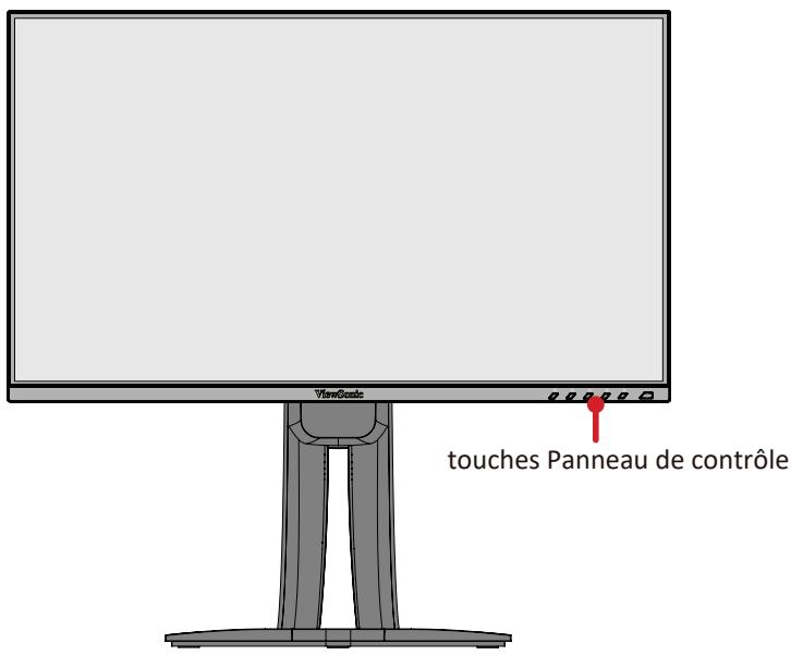 VIEWSONIC VP2456A - Vuedevant - 1