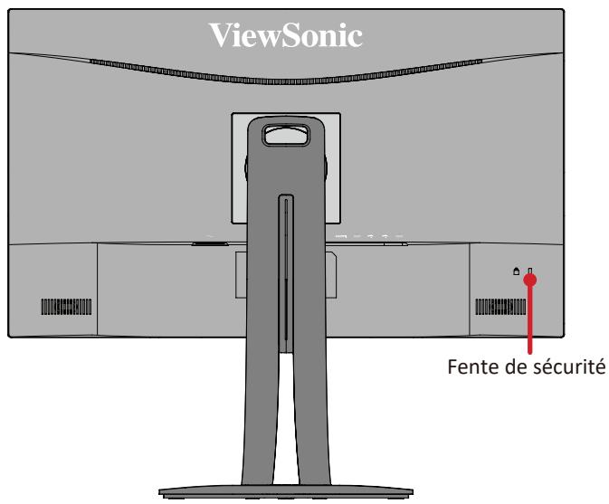 VIEWSONIC VP2456A - Vue de derrière - 1