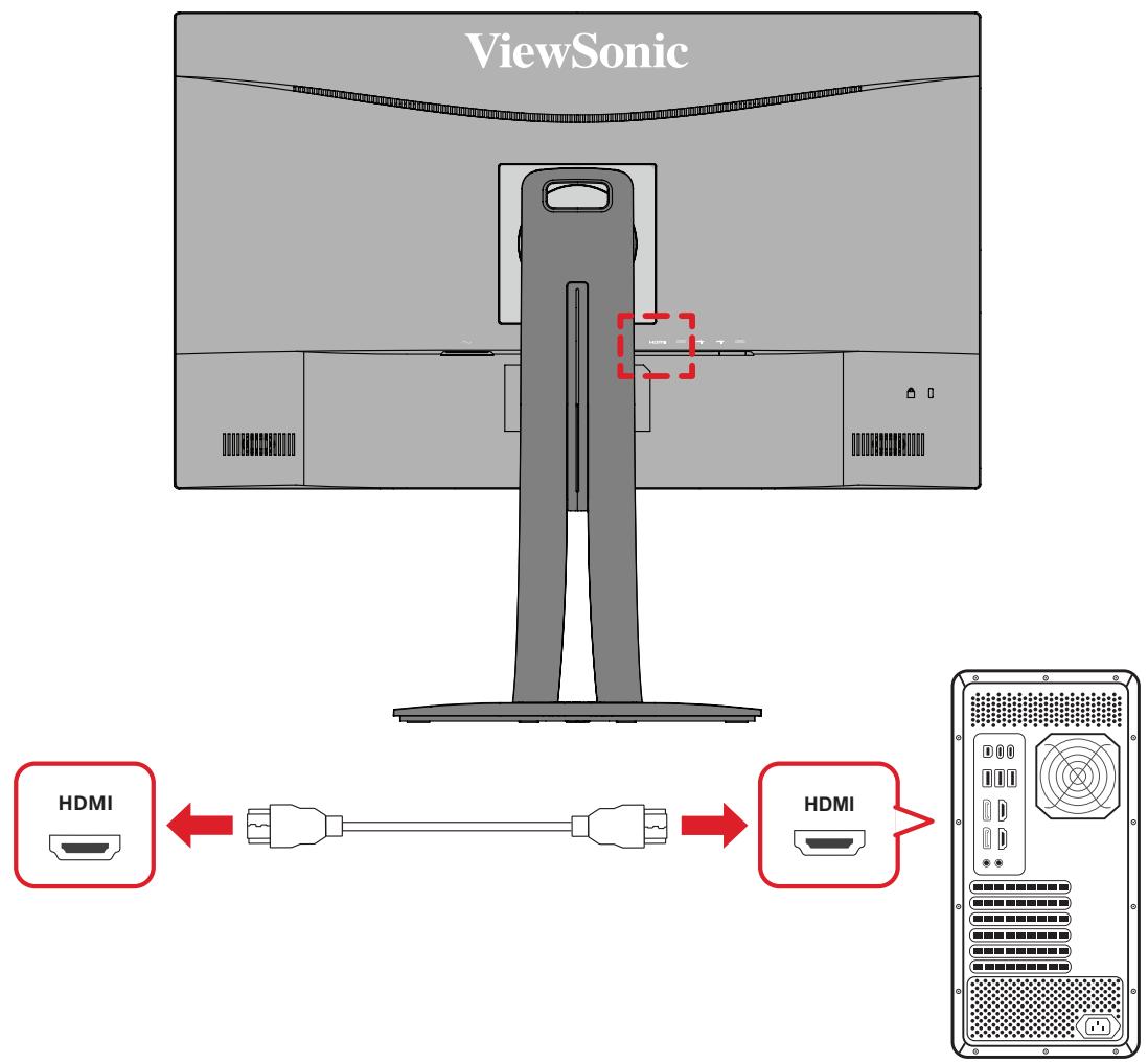 VIEWSONIC VP2456A - HDMI - 1