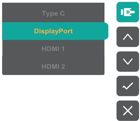 VIEWSONIC VP2468a - Input Select (Entrée) - 1