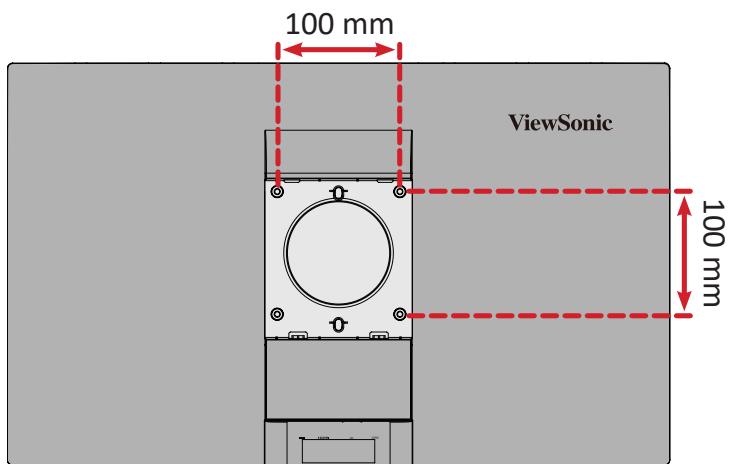 VIEWSONIC VP2488-4K - Montage du moniteur - 1