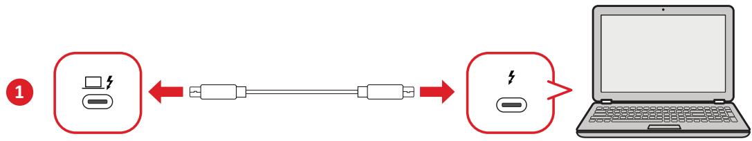 VIEWSONIC VP2488-4K - Utilisation des ports USB - 2