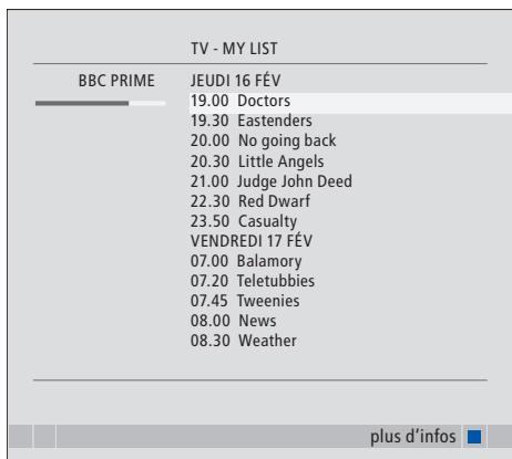 BANG & OLUFSEN DVB–T/S - A partir de la liste pour les 7 jours ... - 10