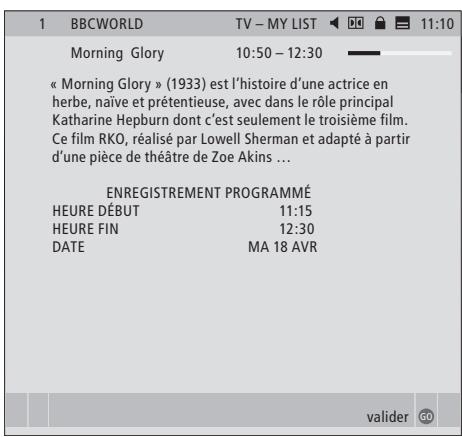 BANG & OLUFSEN DVB–T/S - Enregistrement programme ... - 2
