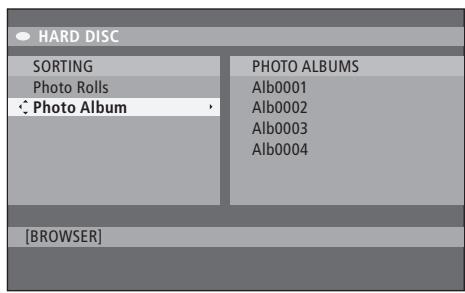 BANG & OLUFSEN DVD 2 - Concernant les dossiers Photo Rolls et Photo Album... - 3