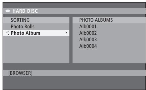 BANG & OLUFSEN DVD 2 - Concernant les dossiers Photo Rolls et Photo Album... - 1
