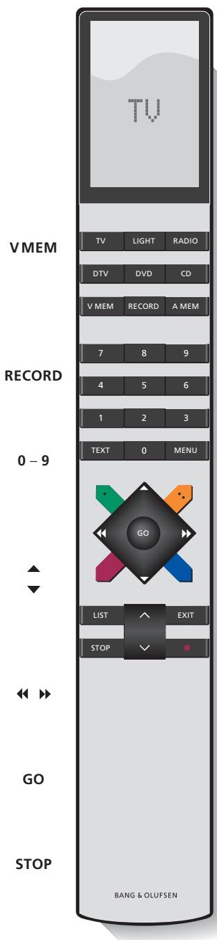 BANG & OLUFSEN HDR 1 - Utiliser les menus à l'écran - 11