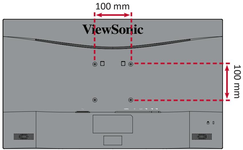 VIEWSONIC VP2756-2K - Montage mural - 3