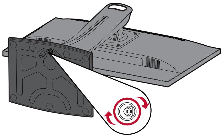 VIEWSONIC VP2756-2K - Installation du socle - 3