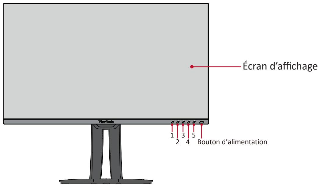 VIEWSONIC VP2756-2K - Vuedevant - 1