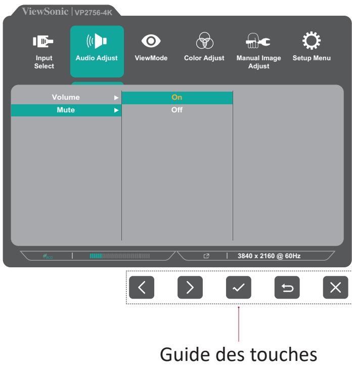 VIEWSONIC VP2756-4K - Opérations générales - 5