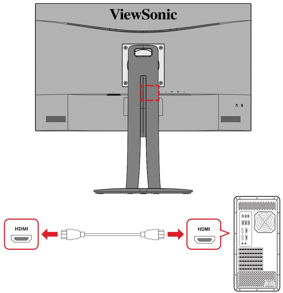 VIEWSONIC VP2756A-2K - HDMI - 1
