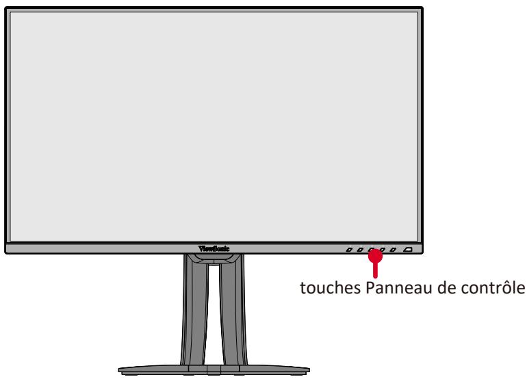 VIEWSONIC VP2756A-2K - Vue de devant - 1