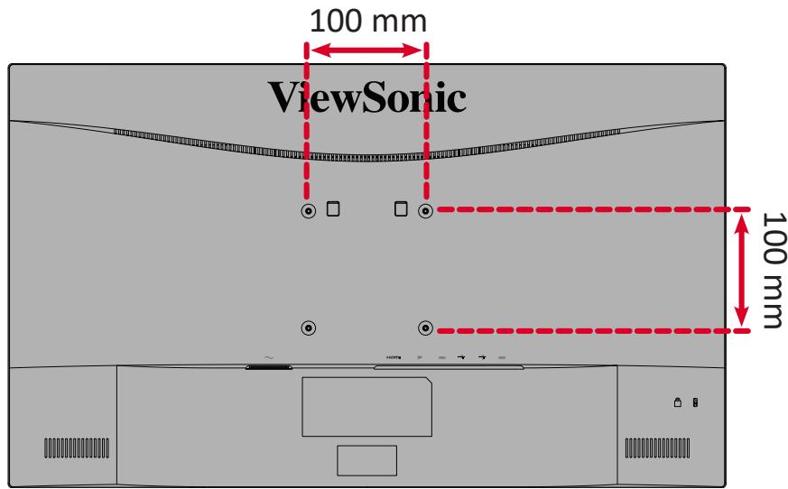 VIEWSONIC VP2756A-2K - Montage du moniteur - 1