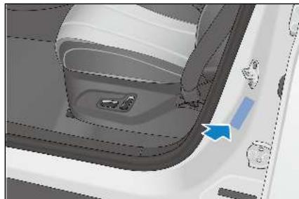 BYD Dolphin (2021) - Étiquettes d'avertissement - 2