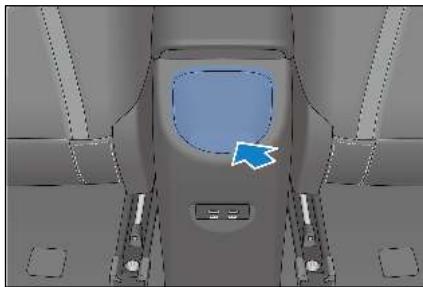 BYD Dolphin (2021) - Compartiment de la console centrale - 3