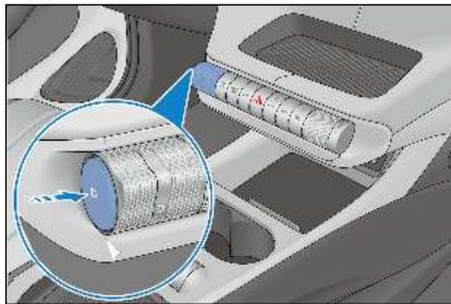 BYD Dolphin (2021) - Commandes de changement de vitesse - 2
