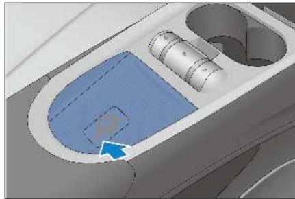 BYD Dolphin (2021) - Chargeur de téléphone sans fil* - 1