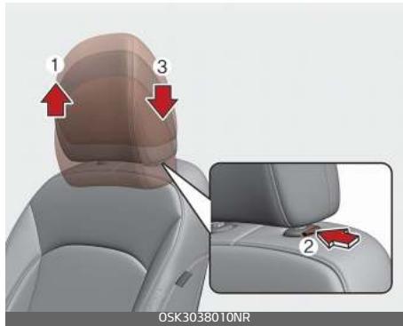 KIA E-Soul (2019) - Réglage en hauteur - 1