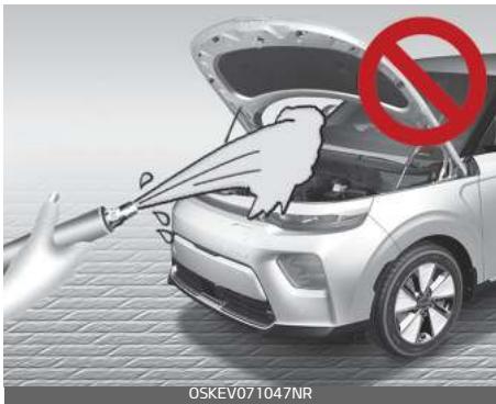 KIA E-Soul (2019) - Compartment moteur mouillé - 1
