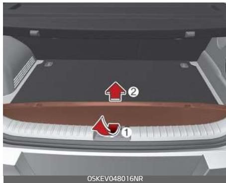 KIA E-Soul (2019) - Augmenter l'espace de chargement - 2