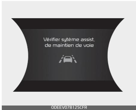KIA E-Soul (2019) - Dysfonctionnement de l'assistance au maintien de la voie - 1
