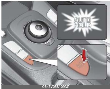 KIA E-Soul (2019) - Application de la fonction AUTO HOLD - 1