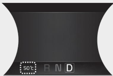 KIA E-Soul (2019) - Jauge de température extérieure - 1