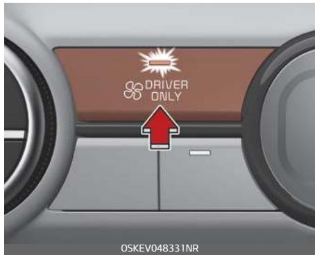 KIA E-Soul (2019) - Climatisation pour le conducteur uniquement - 1