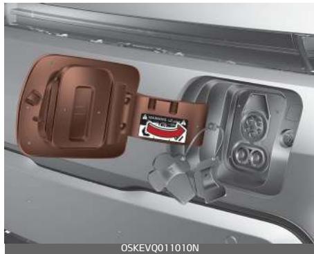 KIA E-Soul (2019) - Fermetre du volet de charge - 1