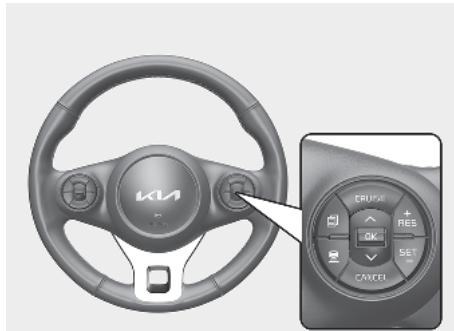 KIA E-Soul (2019) - Bouton d'assistance à la conduite - 1