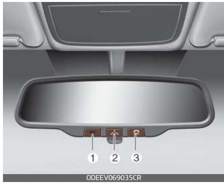 KIA E-Soul (2019) - Pour la fonction du bouton de télématique : - 1