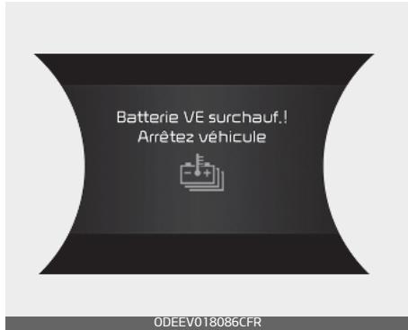 KIA E-Soul (2019) - Batterie EV en surchauffe! Arreter le vehicule. - 1