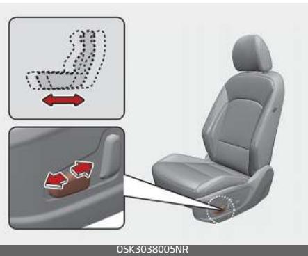 KIA E-Soul (2019) - Déplacement vers l'avant et vers l'arrière - 1