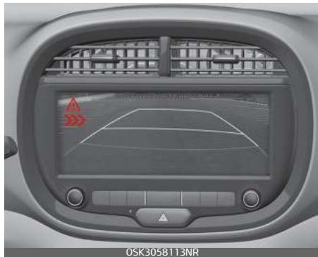 KIA E-Soul (2019) - Alerte de collision circulation transversale arriere - 3