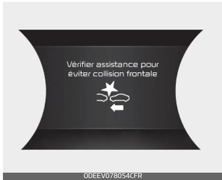 KIA E-Soul (2019) - Dysfonctionnement du système d'assistance à l'évitement de collision frontale - 1