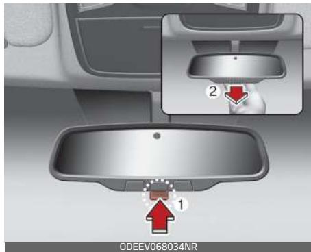 KIA E-Soul (2019) - Pour la fonction jour et nuit : - 1