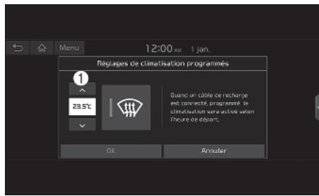 KIA E-Soul (2019) - Paramètres de climatisation - 1