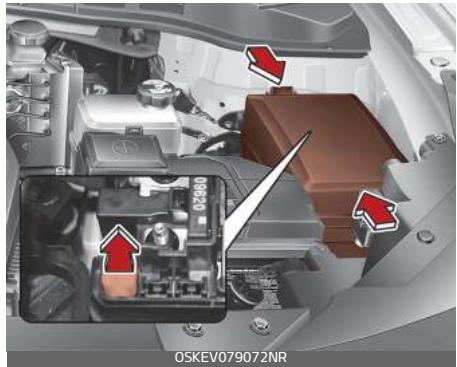 KIA E-Soul (2019) - Remplacement d'un fusible du panneau interieur - 2