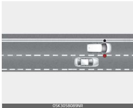 KIA E-Soul (2019) - 1) Zone d'angle mort - 1