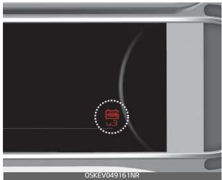 KIA E-Soul (2019) - Indicateur de niveau du freinage par récapuration - 1