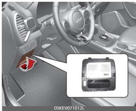 KIA E-Soul (2019) - Panneau à fusibles côte conducteur - 1