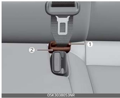 KIA E-Soul (2019) - Ceinture de sécurité centrale arrêté - 1