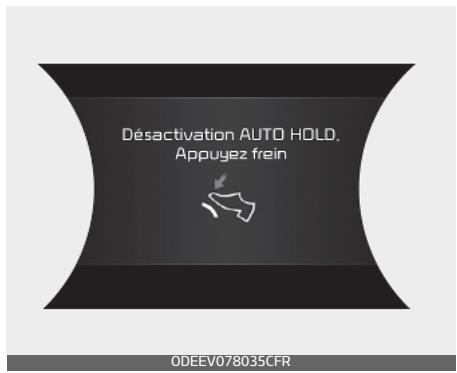KIA E-Soul (2019) - Utilisation du frein de stationnement - 1