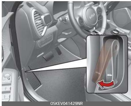 KIA E-Soul (2019) - Ouverture du capot - 1