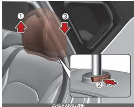 KIA E-Soul (2019) - Réglage en hauteur - 1