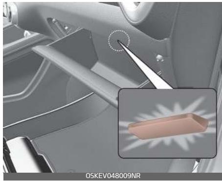 KIA E-Soul (2019) - Lampe de boite à gants - 1