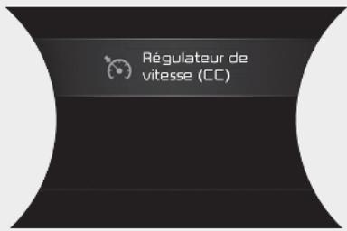 KIA E-Soul (2019) - Passage au mode de régulation de vitesse - 2