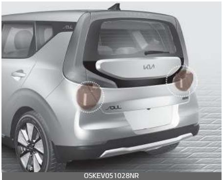 KIA E-Soul (2019) - Capteurs de détction (Caméra frontale et radar d'angle arrière) - 2