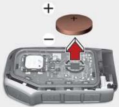 KIA E-Soul (2019) - Remplacement de la pile de la clé intelligente - 1